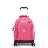 Plecaki - Kipling NEW ZEA Duży plecak na kółkach, Happy Pink C (Różowy) - miniaturka - grafika 1
