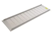 Kratki wentylacyjne - Kratka wentylacyjna G61 500x130 mm ALUMIN. F1 pow.czynna kratki 220cm2. przepływ 18,3dm3/s - miniaturka - grafika 1