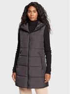Kamizelki damskie - Jack Wolfskin Bezrękawnik Eisbach Vest W 1206991 Czarny Regular Fit - miniaturka - grafika 1
