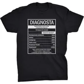 Koszulki męskie - Etykieta GDA Diagnosta Koszulka Dla Diagnosty - miniaturka - grafika 1