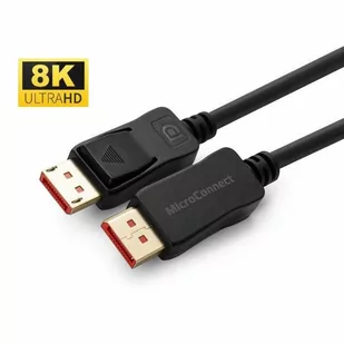 Microconnect 8K Displayport 1.4 Cable, 1.5M - Kable - miniaturka - grafika 1