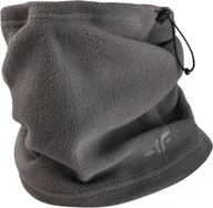 Czapki i chusty sportowe damskie - Komin 4F U098 średni szary 4FWAW25ABDAU098 24S - miniaturka - grafika 1