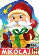 Kolorowanki, wyklejanki - Gwiazdkowe kolorowanki Mikołaj Nowa - miniaturka - grafika 1