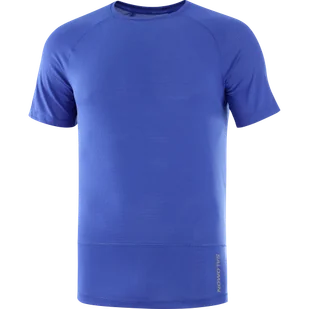 KOSZULA SALOMON CROSS RUN SS TEE M C20509 - Koszulki sportowe męskie - miniaturka - grafika 1