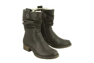 RIEKER Z9583-00 black, kozaki damskie - Rieker - Kozaki damskie - miniaturka - grafika 1