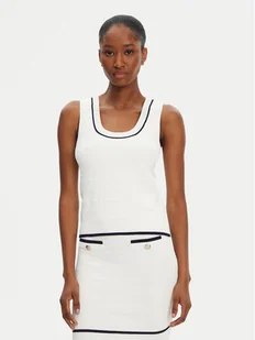 Marciano Guess Bluzka 5RGR03 5640Z Biały Regular Fit - Bluzki damskie - miniaturka - grafika 1