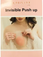 Biustonosze - Nakładki samonośne biustonosz push up - cielisty - miniaturka - grafika 1