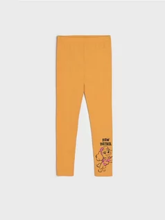 Spodnie i spodenki dla dziewczynek - Sinsay - Legginsy Psi Patrol - żółty - grafika 1