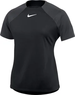 Nike Damska koszulka z krótkim rękawem Nk Df Acdpr Ss Top K, czarna/antracytowa/biała, DH9242-011, M - Koszulki i topy damskie - miniaturka - grafika 1