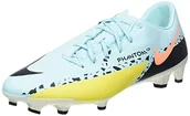 Piłka nożna - Nike Męskie buty piłkarskie Phantom Gt2 Academy Fg/Mg Glacier Ice/Black-Yellow Strik, 42 EU, Glacier Ice Black Yellow Strik, 42 EU - miniaturka - grafika 1