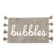 Dywaniki łazienkowe - HOMLA Dywanik łazienkowy BUBBLES bawełniany pistacjowy 50x80cm - miniaturka - grafika 1