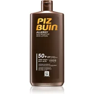 Balsamy i kremy do opalania - Balsam do opalania Piz Buin Allergy Lotion SPF50+ 400 ml (3574661656755) - miniaturka - grafika 1