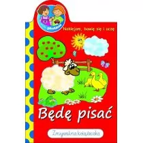 Bellona Książeczka zmywalna OLESIEJUK Mali geniusze - Będę pisać AA297BEL - Książki edukacyjne - miniaturka - grafika 2