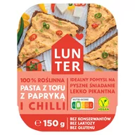Produkty wegańskie i wegetariańskie - Lunter - Pasta z tofu z papryką i chilli - miniaturka - grafika 1