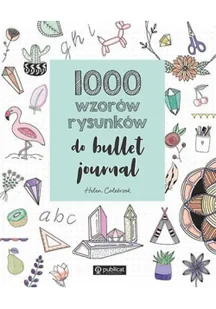 1000 wzorów rysunków do bullet journal - Poradniki hobbystyczne - miniaturka - grafika 1