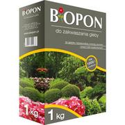Nawozy ogrodnicze - Biopon N Zakwaszacz do gleby w karton 1kg - miniaturka - grafika 1