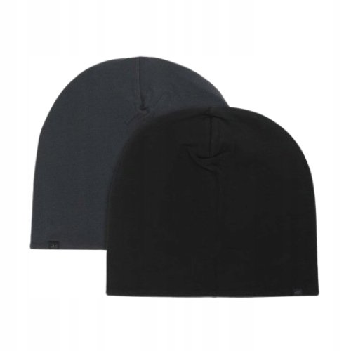 Czapka Dziecięca Jesienna Zimowa Beanie Dwustronna Dwukolorowa