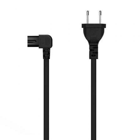 Kabel sieciowy form 8 aisens a132-0599/ wtyczka cee7/16 - gniazdo c7/ 3m/ czarny