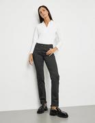 Spodnie damskie - GERRY WEBER Dżinsy z 5 kieszeniami Best4me Slimfit Czarny 48/XL - miniaturka - grafika 1