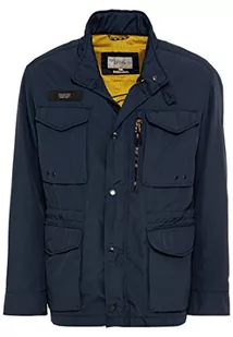 camel active Męska kurtka 420260/1O57, niebieska (Night Blue), 60 (DE), niebieski (Night Blue) - Kurtki męskie - miniaturka - grafika 1