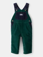 Spodenki dla niemowląt - OshKosh Ogrodniczki w kolorze granatowo-zielonym - miniaturka - grafika 1