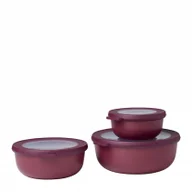 Pojemniki kuchenne - MEPAL - Rosti Mepal miska zestaw cirqula 3-częściowy Nordic Berry (106230073700) - miniaturka - grafika 1