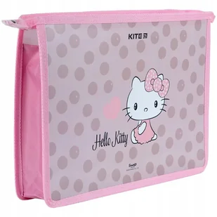 TECZKA SZKOLNA Z RĄCZKĄ GRUBA XL A4 HELLO KITTY KITE - Teczki i skoroszyty - miniaturka - grafika 1