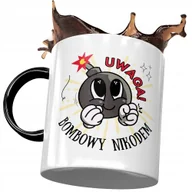 Kubki - Kubek Czarny Dla Nikodema Nikosia Kolegi Prezent z Nadrukiem ze Zdjęciem + Opakowanie na prezent (wzór 02) - miniaturka - grafika 1