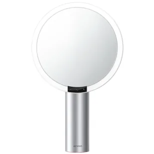 AMIRO Białe Lusterko kosmetyczne z podświetleniem LED AML009N - Lusterka do makijażu - miniaturka - grafika 3