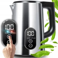 Czajniki elektryczne - Retoo ER1243 1800 W 1,8 l srebrny/szary - miniaturka - grafika 1