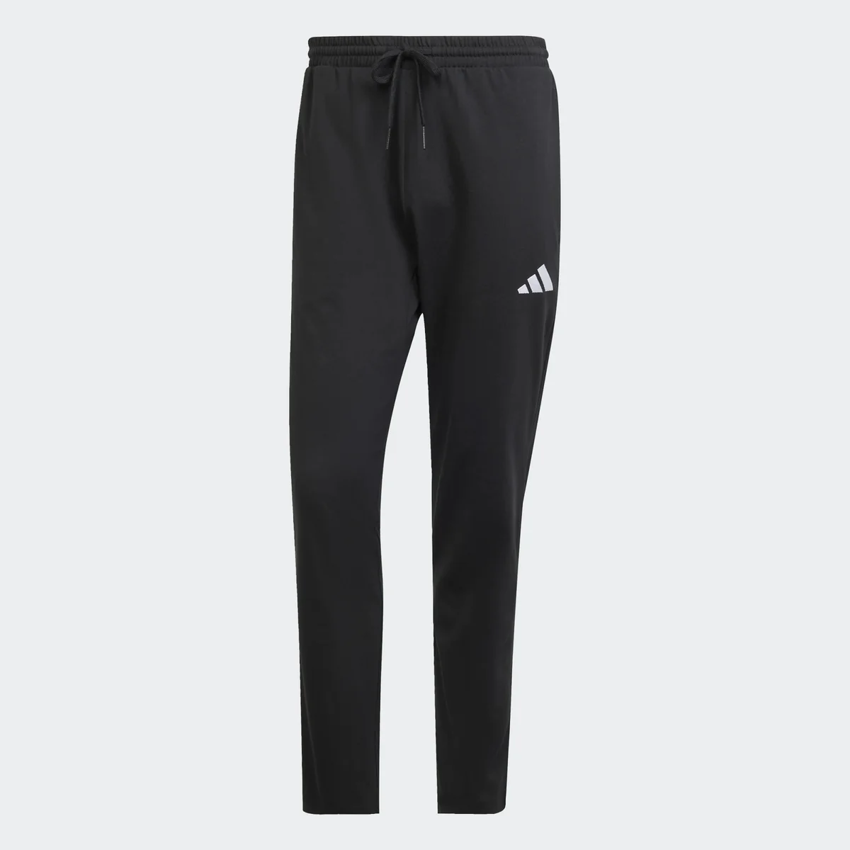 Spodnie Dresowe Adidas Bawełniane Czarne Męskie Prosta Nogawka JF1105 R.XLT