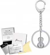 Breloki - Radziszewska Jewellery Brelok do kluczy Skrzypce SREBRO 925 Prezent GRAWER DEDYKACJA GRATIS - miniaturka - grafika 1