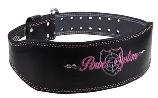 POWER-SYSTEM PAS BELLA POWER-BLACK-L - Pasy kulturystyczne - miniaturka - grafika 1