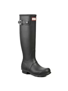 Kalosze damskie - Hunter Kalosze Womens Org Tall WFT1000RMA Czarny - grafika 1