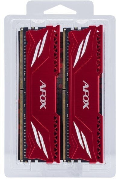 AFOX GAMING DDR4 2X8GB 3200MHZ CL16 XMP2 RED AFLD416PH1CAD