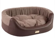 Legowiska dla psów - Ami Play Legowisko Elipsa 2 in 1 Morgan L 67[x]x64[y]x22[h] cm Brązowy - miniaturka - grafika 1