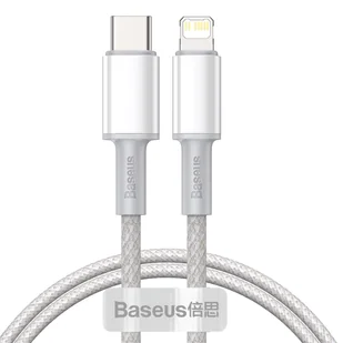 BASEUS BASEUS DATA PD20W KABEL USB-C DO LIGHTNING 2M BIAŁY 17063 - Kable komputerowe i do monitorów - miniaturka - grafika 9
