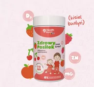 Witaminy i minerały - HealthGuard Kids: Zdrowy Posiłek - wzbogacony suplementami! - TRUSKAWKA, 500g, kisiel/budyń, (skład: KUZU, SUPERFOODS, WITAMINA D3, MAGNEZ, CYNK) - miniaturka - grafika 1