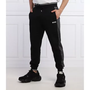 Spodnie męskie - BOSS Spodnie dresowe | Regular Fit - grafika 1
