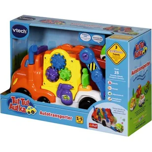 Vtech Tut Tut Autka Autotransporter - Zabawki interaktywne dla dzieci - miniaturka - grafika 1