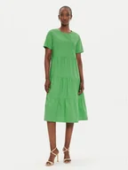 Sukienki - Noisy May Sukienka codzienna Caroline 27027099 Zielony Loose Fit - miniaturka - grafika 1