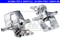 Zaciski hamulcowe - ATE ZACISK HAMULCA 24.3384-1757.5 FORD MONDEO III 1.8 SCI 03-07 TYŁ LEWY - miniaturka - grafika 1