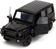Samochody i pojazdy dla dzieci - Mercedes‑Benz G Class Pink Slips 1:32 Jada Die‑Cast Metal Model Czarny, MS-628 - miniaturka - grafika 1