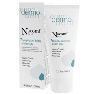 Nacomi Next Lvl Glinka Peelingująca do Skóry Głowy 100ml - Peelingi do skóry głowy - miniaturka - grafika 1