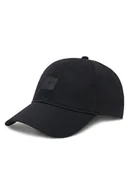 Czapki damskie - Calvin Klein Jeans Czapka z daszkiem Mono Leather Patch Twill Cap LV04K5052G Czarny - miniaturka - grafika 1