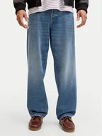 Spodnie męskie - Jack & Jones Jeansy Eddie 12290185 Niebieski Baggy Fit - miniaturka - grafika 1