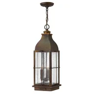 Lampy ogrodowe - Elstead Lighting Bingham 3Lt Chain Lantern HK/BINGHAM8 Lampa wisząca ogrodowa IP23 stylowa HK/BINGHAM8) - miniaturka - grafika 1