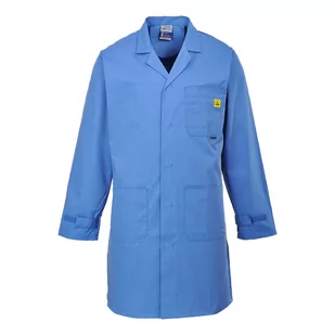 Portwest AS10 fartuch antyelektrostatyczny ESD 2 kolory - S-3XL. - Odzież robocza - miniaturka - grafika 1