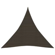 Parasole ogrodowe - vidaXL Żagiel przeciwsłoneczny, 160 g/m, brązowy, 4,5x4,5x4,5 m vidaXL - miniaturka - grafika 1