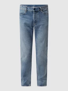 Spodnie męskie - Jeansy o kroju straight fit z bawełny model ‘Triple A’ - grafika 1